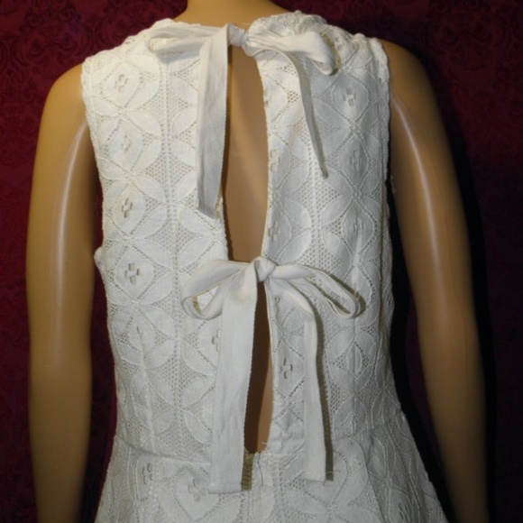 NWOT Lace Romper with Back Ties - Picture 2 of 6